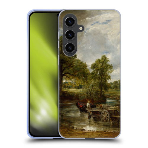 The National Gallery Nature The Hay Wain Soft Gel Case for Samsung Galaxy S24+ 5G