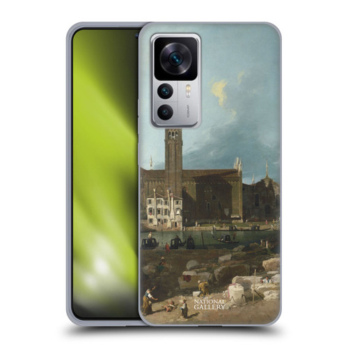 The National Gallery Nature The Stonemason's Yard Soft Gel Case for Xiaomi 12T 5G / 12T Pro 5G / Redmi K50 Ultra 5G