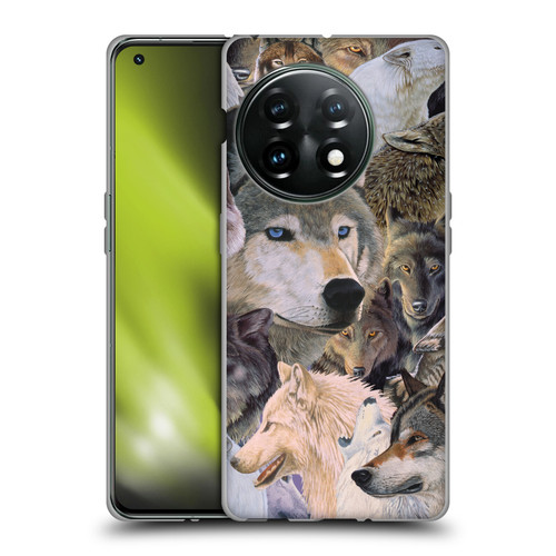 Graeme Stevenson Wildlife Wolves 1 Soft Gel Case for OnePlus 11 5G