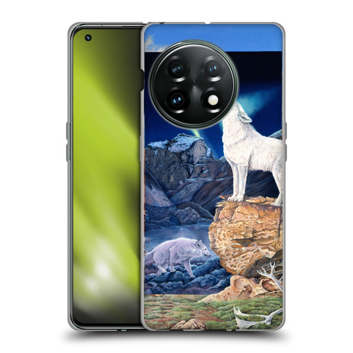 Graeme Stevenson Wildlife Wolves 3 Soft Gel Case for OnePlus 11 5G