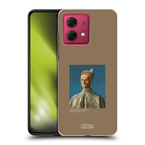 The National Gallery People Bellini Doge Loredan Soft Gel Case for Motorola Moto G84 5G