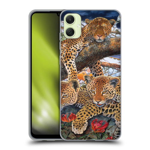 Graeme Stevenson Wildlife Leopard Soft Gel Case for Samsung Galaxy A05