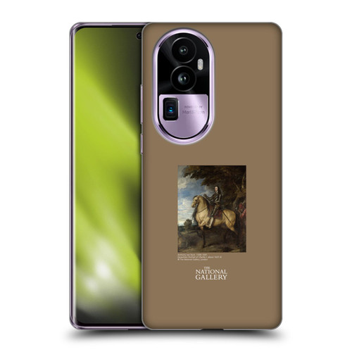 The National Gallery People Equestrian Portrait Of Charles I Soft Gel Case for OPPO Reno10 Pro+