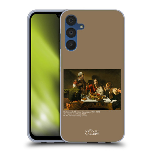 The National Gallery People The Supper At Emmaus Soft Gel Case for Samsung Galaxy A15