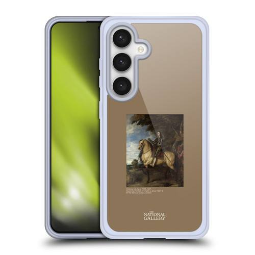 The National Gallery People Equestrian Portrait Of Charles I Soft Gel Case for Samsung Galaxy S24 5G