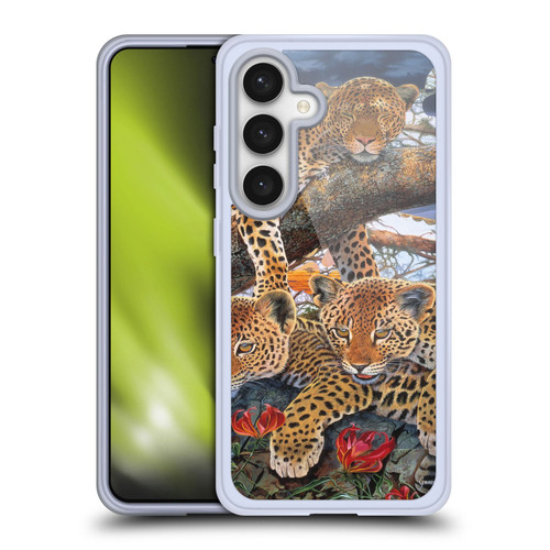 Graeme Stevenson Wildlife Leopard Soft Gel Case for Samsung Galaxy S24 5G