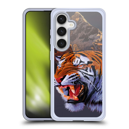 Graeme Stevenson Wildlife Tiger Soft Gel Case for Samsung Galaxy S24 5G