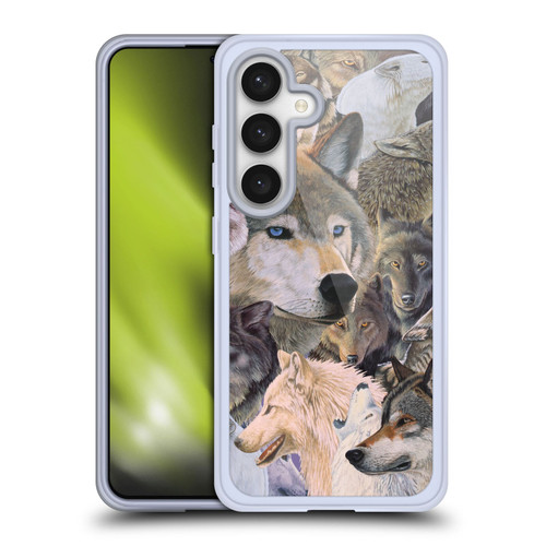 Graeme Stevenson Wildlife Wolves 1 Soft Gel Case for Samsung Galaxy S24 5G