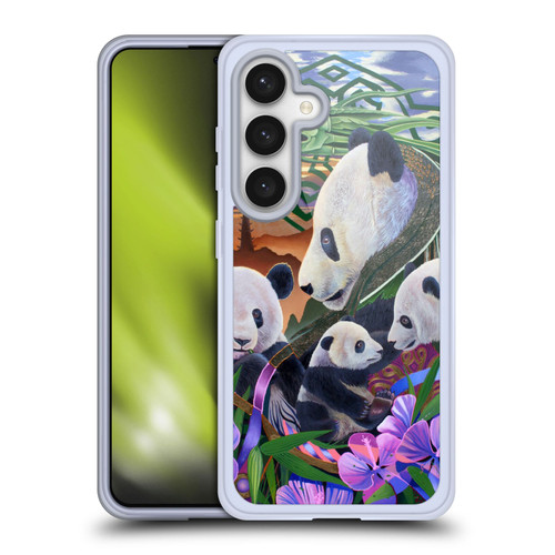 Graeme Stevenson Wildlife Pandas Soft Gel Case for Samsung Galaxy S24 5G