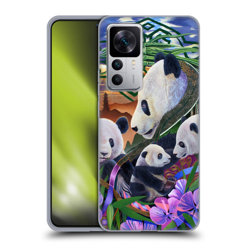 Graeme Stevenson Wildlife Pandas Soft Gel Case for Xiaomi 12T 5G / 12T Pro 5G / Redmi K50 Ultra 5G