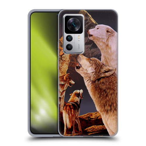 Graeme Stevenson Wildlife Wolves 2 Soft Gel Case for Xiaomi 12T 5G / 12T Pro 5G / Redmi K50 Ultra 5G