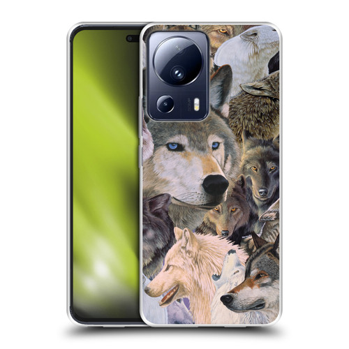 Graeme Stevenson Wildlife Wolves 1 Soft Gel Case for Xiaomi 13 Lite 5G