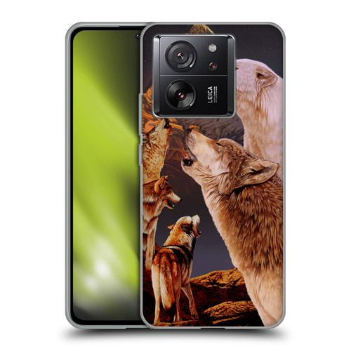 Graeme Stevenson Wildlife Wolves 2 Soft Gel Case for Xiaomi 13T 5G / 13T Pro 5G