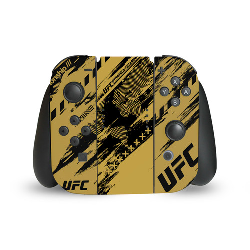 UFC Graphics Brush Strokes Vinyl Sticker Skin Decal Cover for Nintendo Switch Joy Controller