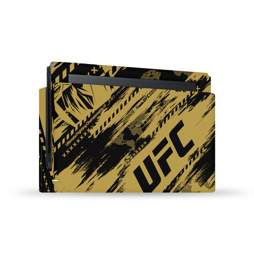 UFC Graphics Brush Strokes Vinyl Sticker Skin Decal Cover for Nintendo Switch Console & Dock