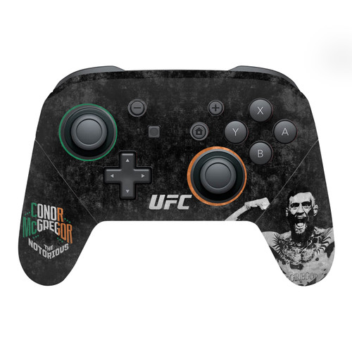UFC Graphics Conor McGregor Distressed Vinyl Sticker Skin Decal Cover for Nintendo Switch Pro Controller