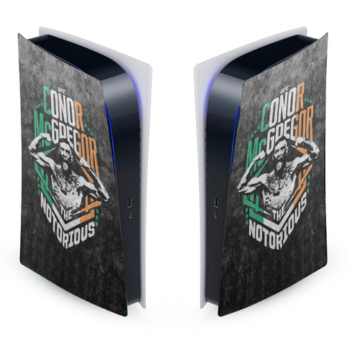 UFC Graphics Conor McGregor Distressed Vinyl Sticker Skin Decal Cover for Sony PS5 Digital Edition Console
