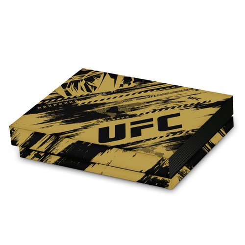 UFC Graphics Brush Strokes Vinyl Sticker Skin Decal Cover for Microsoft Xbox One X Console