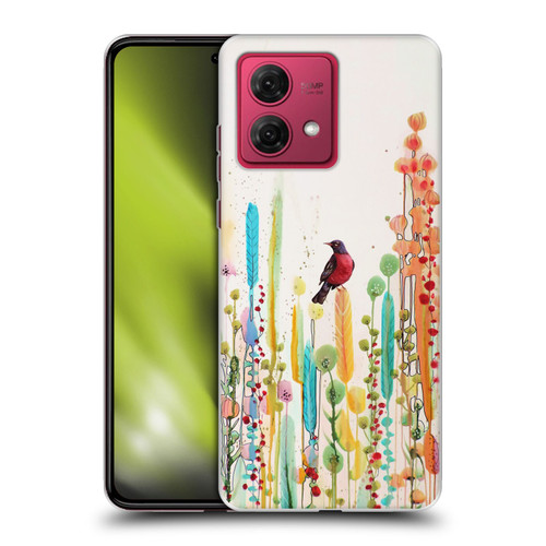 Sylvie Demers Birds 3 Scarlet Soft Gel Case for Motorola Moto G84 5G
