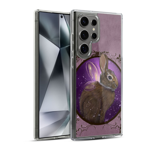 Ash Evans Animals Rabbit Soft Gel Case for Samsung Galaxy S24 Ultra 5G & MagSafe