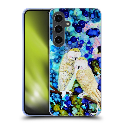 Sylvie Demers Birds 3 Owls Soft Gel Case for Samsung Galaxy S24+ 5G