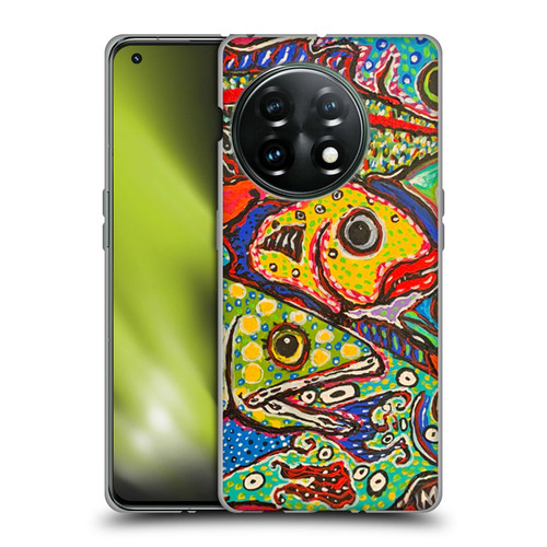 Mad Dog Art Gallery Assorted Designs Many Mad Fish Soft Gel Case for OnePlus 11 5G