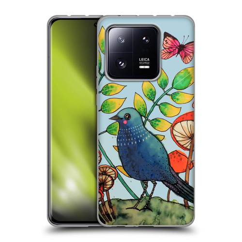 Sylvie Demers Birds 3 Teary Blue Soft Gel Case for Xiaomi 13 Pro 5G