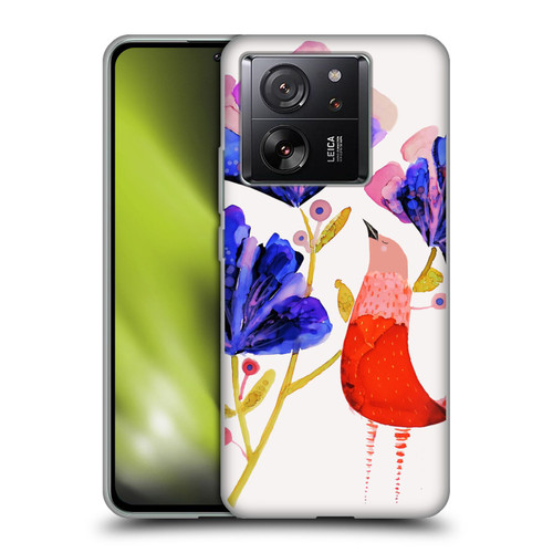 Sylvie Demers Birds 3 Red Soft Gel Case for Xiaomi 13T 5G / 13T Pro 5G