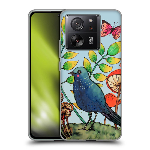 Sylvie Demers Birds 3 Teary Blue Soft Gel Case for Xiaomi 13T 5G / 13T Pro 5G