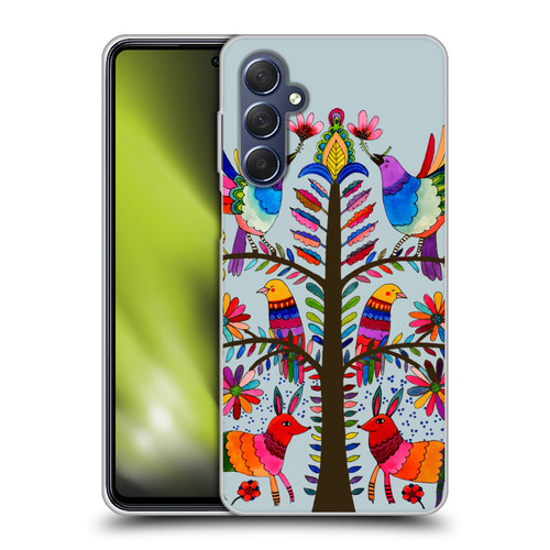 Sylvie Demers Floral Otomi Colors Soft Gel Case for Samsung Galaxy M54 5G
