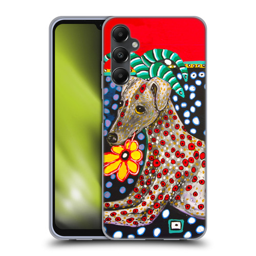 Mad Dog Art Gallery Dogs 2 Greyhound Soft Gel Case for Samsung Galaxy A05s