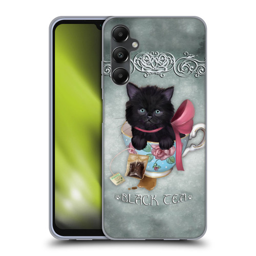 Ash Evans Black Cats Tea Soft Gel Case for Samsung Galaxy A05s