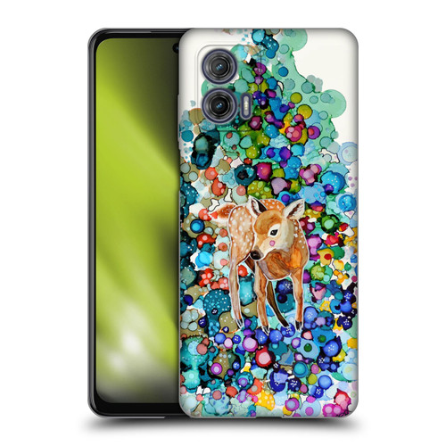 Sylvie Demers Nature Deer Soft Gel Case for Motorola Moto G73 5G