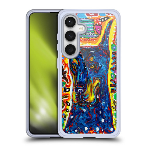 Mad Dog Art Gallery Dog 5 Doberman Soft Gel Case for Samsung Galaxy S24 5G