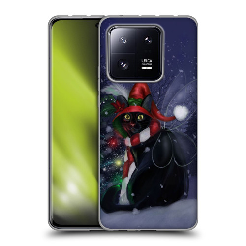 Ash Evans Black Cats Yuletide Cheer Soft Gel Case for Xiaomi 13 Pro 5G