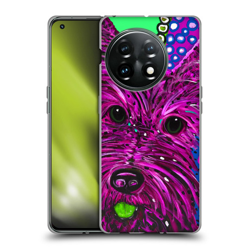 Mad Dog Art Gallery Dogs Scottie Soft Gel Case for OnePlus 11 5G