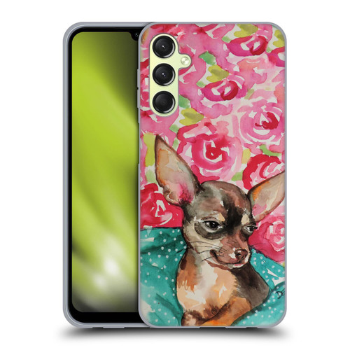 Sylvie Demers Nature Chihuahua Soft Gel Case for Samsung Galaxy A24 4G / M34 5G
