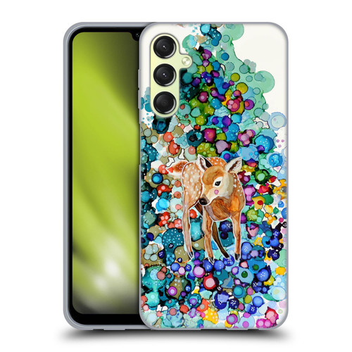 Sylvie Demers Nature Deer Soft Gel Case for Samsung Galaxy A24 4G / M34 5G