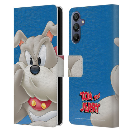 Tom and Jerry Full Face Spike Leather Book Wallet Case Cover For Samsung Galaxy A15