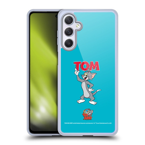 Tom and Jerry Characters Tom Soft Gel Case for Samsung Galaxy M54 5G