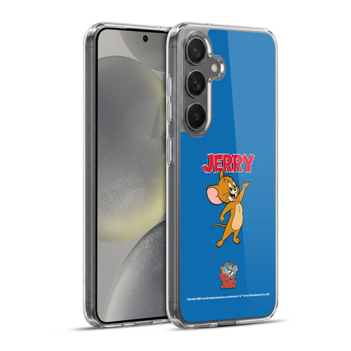 Tom and Jerry Characters Jerry Soft Gel Case for Samsung Galaxy S24+ 5G & MagSafe