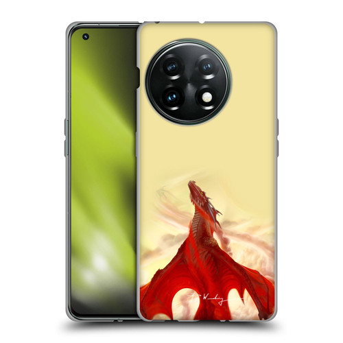 Piya Wannachaiwong Dragons Of Fire Mighty Soft Gel Case for OnePlus 11 5G