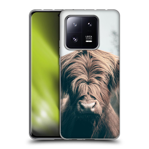 Patrik Lovrin Animal Portraits Highland Cow Soft Gel Case for Xiaomi 13 Pro 5G