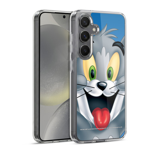 Tom and Jerry Full Face Tom Soft Gel Case for Samsung Galaxy S24 5G & MagSafe