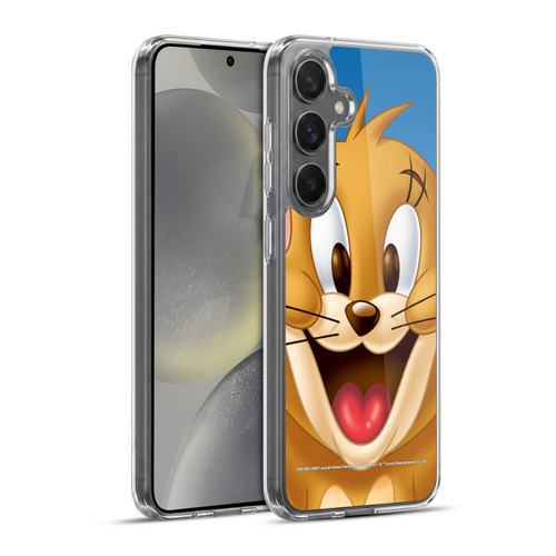 Tom and Jerry Full Face Jerry Soft Gel Case for Samsung Galaxy S24+ 5G & MagSafe
