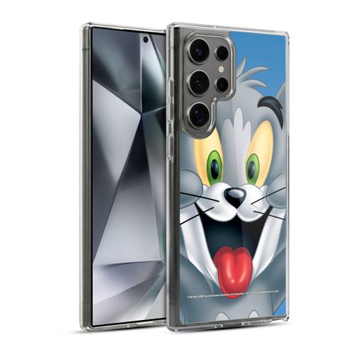 Tom and Jerry Full Face Tom Soft Gel Case for Samsung Galaxy S24 Ultra 5G & MagSafe