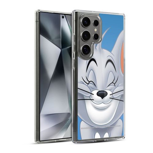Tom and Jerry Full Face Nibbles Soft Gel Case for Samsung Galaxy S24 Ultra 5G & MagSafe