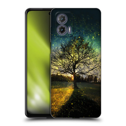 Patrik Lovrin Dreams Vs Reality Magical Fireflies Dreamy Soft Gel Case for Motorola Moto G73 5G