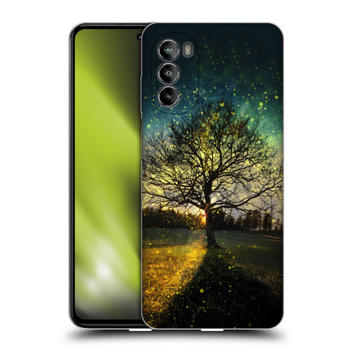 Patrik Lovrin Dreams Vs Reality Magical Fireflies Dreamy Soft Gel Case for Motorola Moto G82 5G