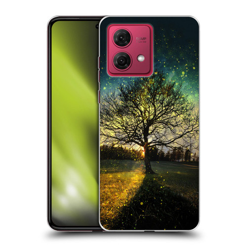 Patrik Lovrin Dreams Vs Reality Magical Fireflies Dreamy Soft Gel Case for Motorola Moto G84 5G